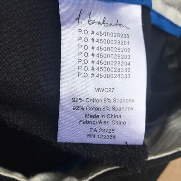 BABATON ELLIS PANT in BLACK Aritzia, size 00 - Picture 10 of 14